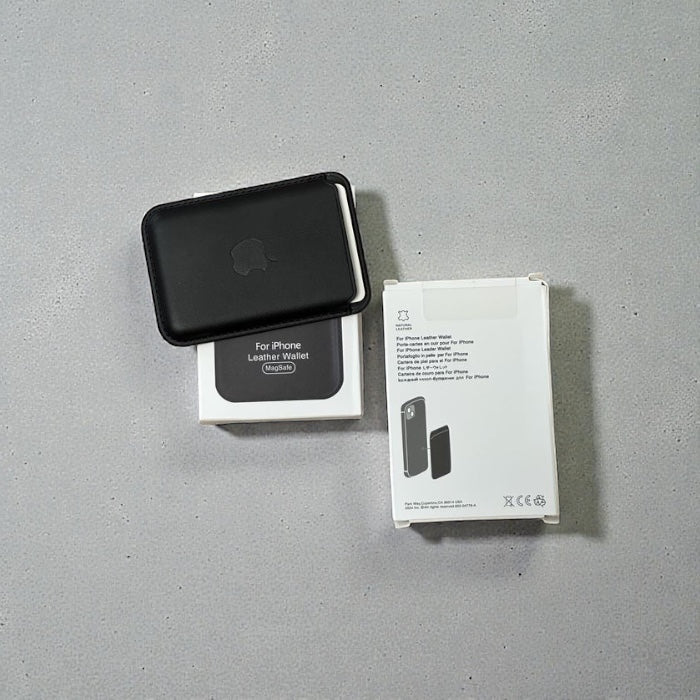 Защитен калъф AirBeatPods FineWoven wallet,MagSafe, черен