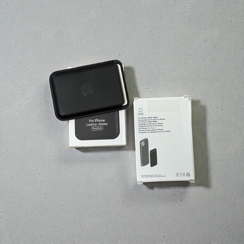 Защитен калъф AirBeatPods FineWoven wallet,MagSafe, черен