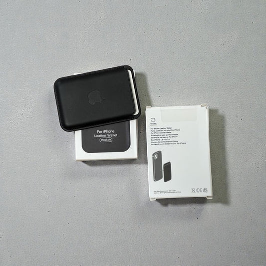 Защитен калъф AirBeatPods FineWoven wallet,MagSafe, черен